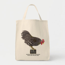 Bolso De Tela ¡Demasiado aseado comer! - Gallo