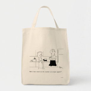 Bolso De Tela Demasiado café