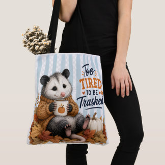 Bolso De Tela Demasiado cansado para ser desechado
