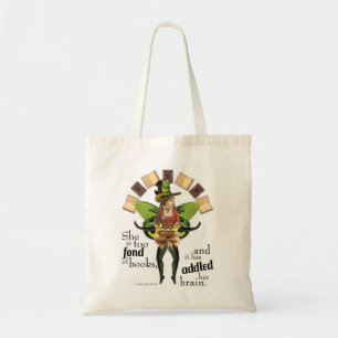 Bolso De Tela Demasiado encariñado con libros