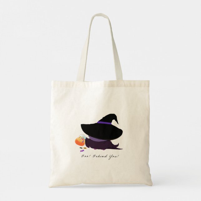 Bolso De Tela Demasiado lindo para hablar del fantasma de Hallow (Reverso)