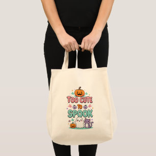 Bolso De Tela Demasiado lindo para hablar - Kawaii Pastel Hallow