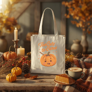Bolso De Tela Demasiado Lindo para Tallar - Calabaza de Acción d