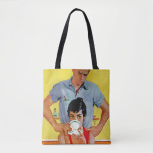 Bolso De Tela Demasiado tarde componer