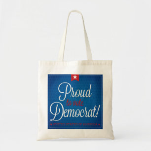 Bolso De Tela Demócrata