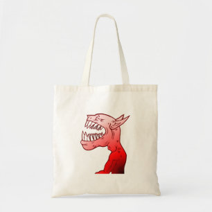 Bolso De Tela Demonio Feliz