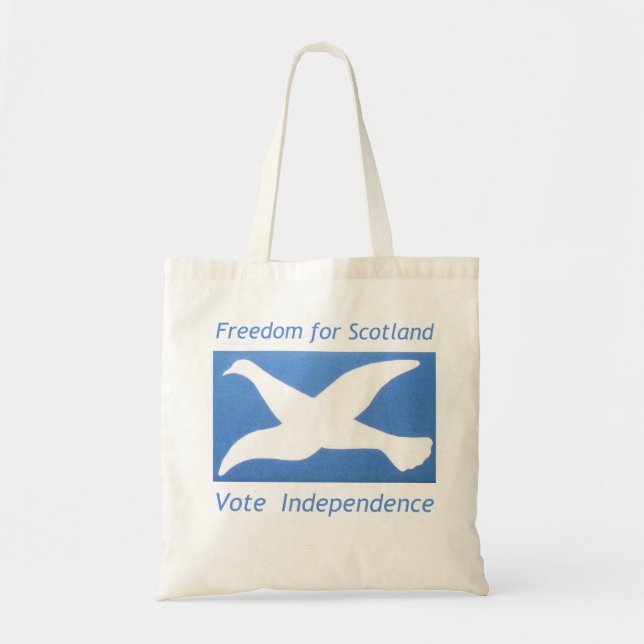 Bolso De Tela ¡Demostración del ~ de la independencia de Escocia (Frente)