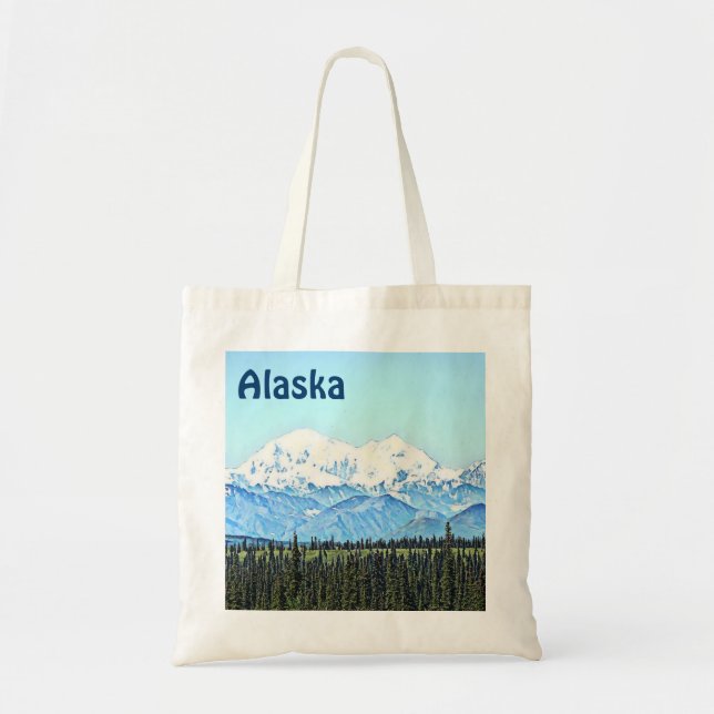 Bolso De Tela Denali (Monte McKinley) (Frente)