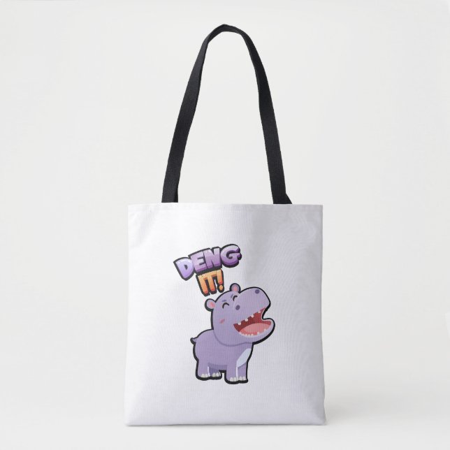 Bolso De Tela ¡Deng! Funny Tote Bag (Anverso)