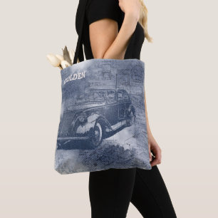 Bolso De Tela Denim Steampunk