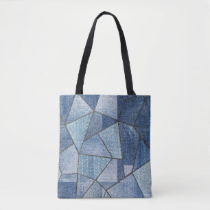 Bolso De Tela Denim Urbano: diseño de papeleo con problemas