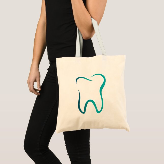 Bolso De Tela Dental Tooth Dentist Medical Image (Anverso (producto))