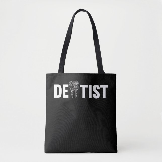 Bolso De Tela Dentist Tooth Dental Assistant Dentistry (Anverso)