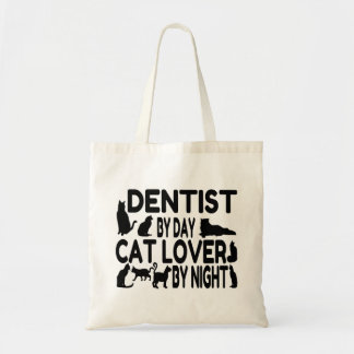 Bolso De Tela Dentista ama a los gatos