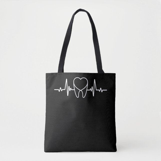 Bolso De Tela Dentista Dental Auxiliar Dental (Anverso)