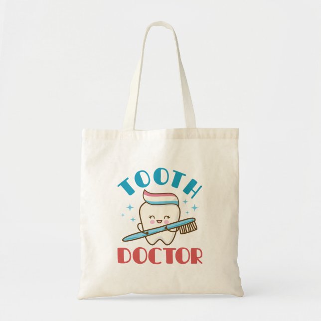 Bolso De Tela Dentista pediátrica Médica dental (Frente)