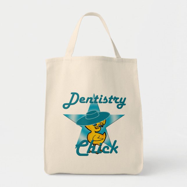 Bolso De Tela Dentistry Chick #7 (Frente)