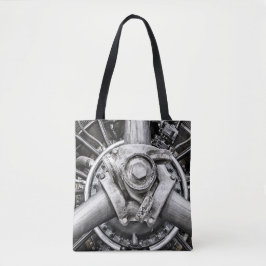 Bolso De Tela Dentro de una hélice