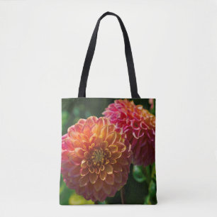 Bolso De Tela Dentro del Jardín Dahlia 1