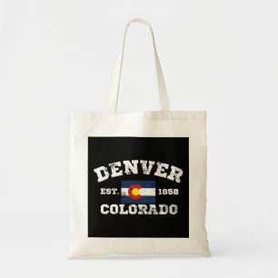 Bolso De Tela Denver Colorado Retro Vintage
