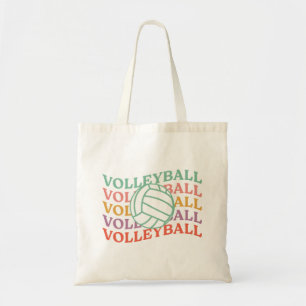 Bolso De Tela Deporte de voleibol retro