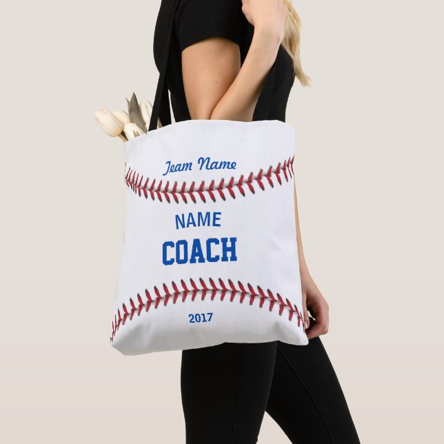 Bolso De Tela Deporte del béisbol del coche (Detalle)
