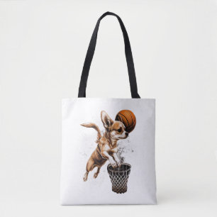 Bolso De Tela Deporte del jugador de baloncesto de Chihuahua