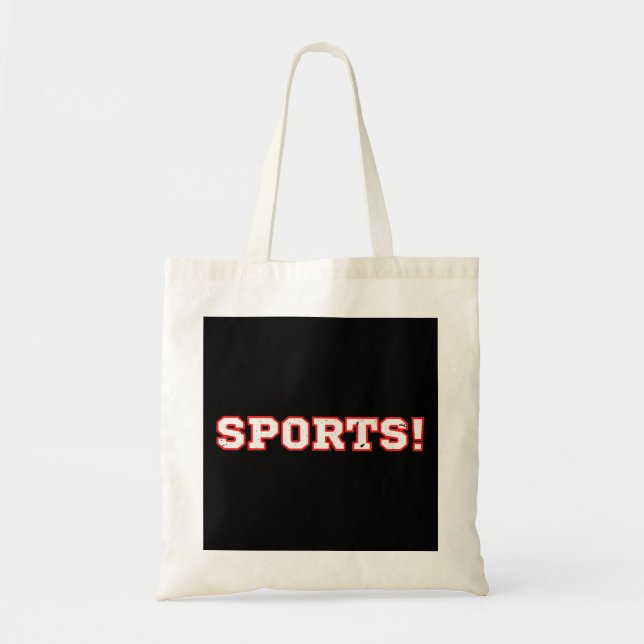 Bolso De Tela Deportes (Frente)