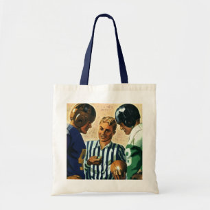 Bolso De Tela Deportes Antiguos, Moneda de Lanzamiento del Árbit