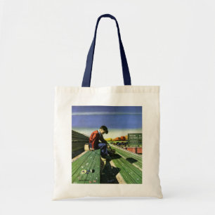 Bolso De Tela Deportes Antiguos, Triste Aficionado al Fútbol con