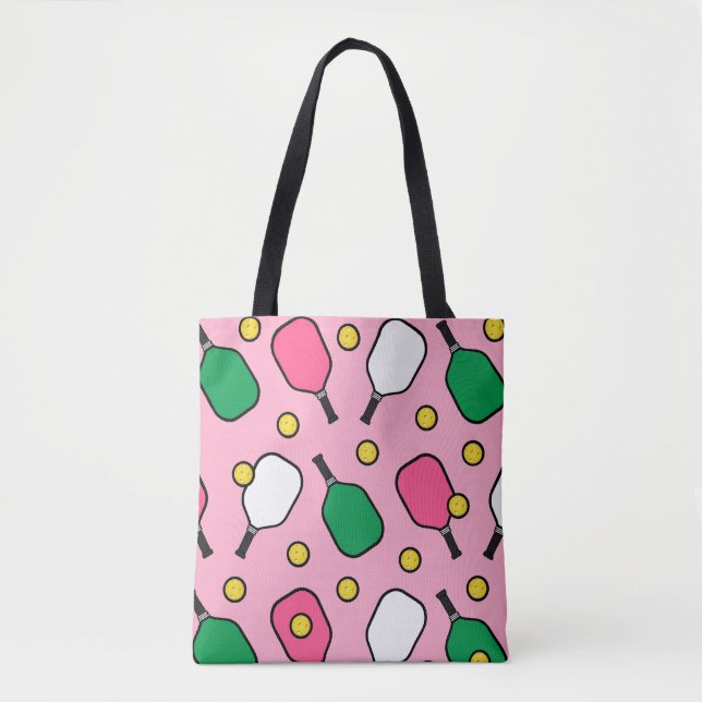 Bolso De Tela Deportes de Pickleball (Anverso)