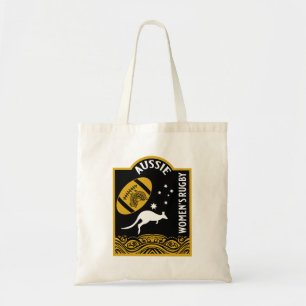 Bolso De Tela Deportes de rugby australianos para mujeres