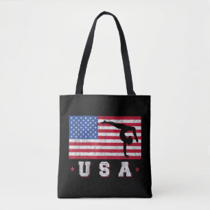 Bolso De Tela Deportes patrióticos Gigantes de la Bandera Estado