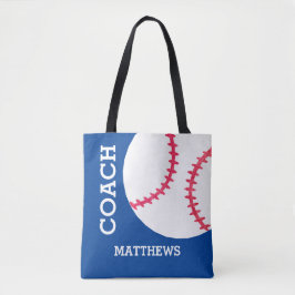 Bolso De Tela Deportes personalizados coche del softball del