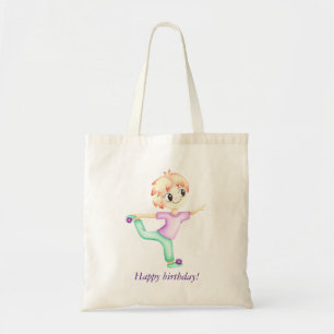 Bolso De Tela Deportista niño pelirrojo divertido