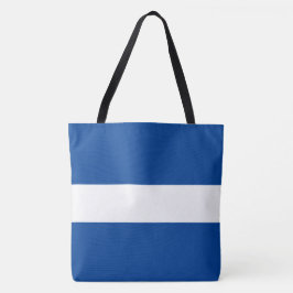 Bolso De Tela Deportivo Chic Blanco Atrevido Profundas Rayas Náu