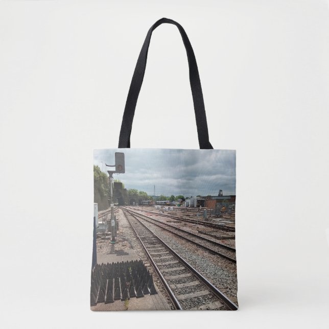 Bolso De Tela Depósito de trenes (Anverso)