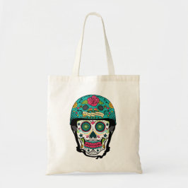 Bolso De Tela Derby de Los Muertos - cráneo del azúcar de Derby