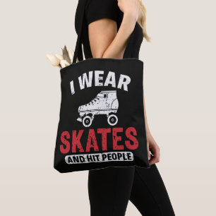 Bolso De Tela Derby de patinaje sobre ruedas Patinaje Patín Pati