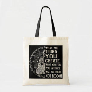 Bolso De Tela Derecho De Atracción Meditación Espiritual Buda