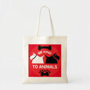 Bolso De Tela Derechos de protección del bienestar de los perros