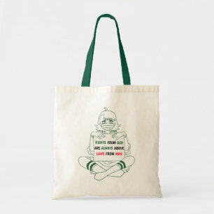 Bolso De Tela Derechos del tote de Dios