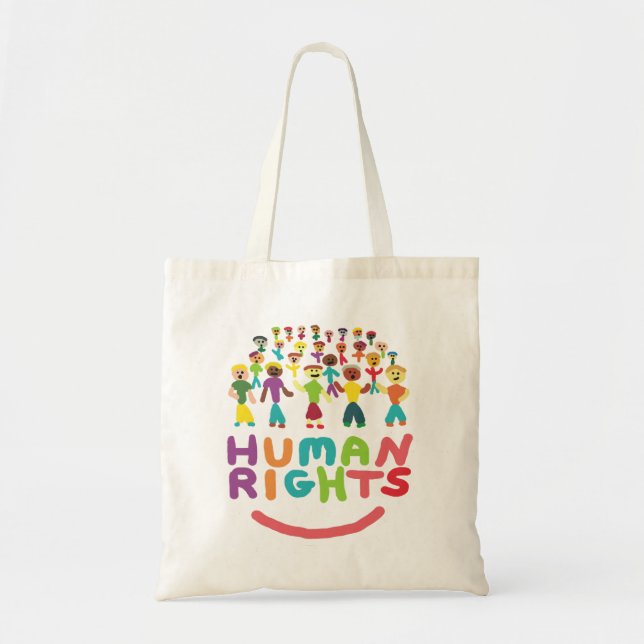 Bolso De Tela Derechos Humanos (Frente)