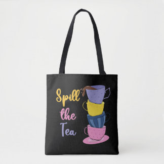 Bolso De Tela Derrame El Té - Té Drinker