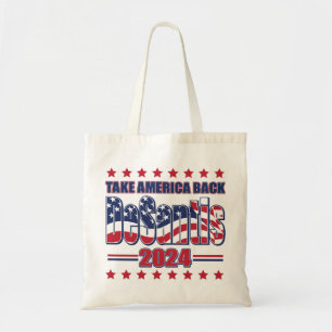 Bolso De Tela DeSantis-2024-Take-America-Back-