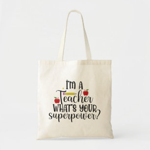 Bolso De Tela Desata tu superpoder: Agradecimiento a los maestro