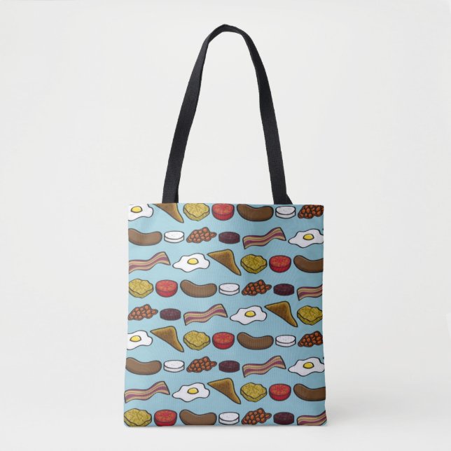Bolso De Tela Desayuno frito (Anverso)