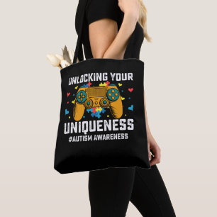 Bolso De Tela Desbloqueando tu singularidad Autismo Juegos Jugad