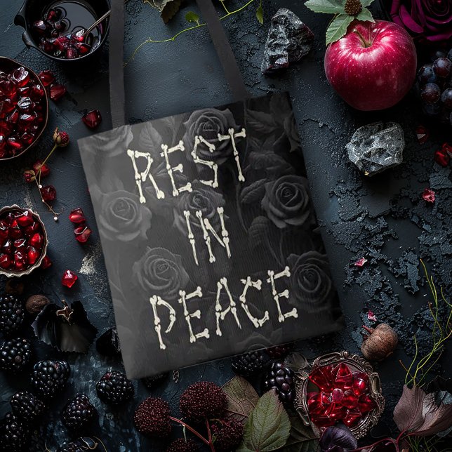 Bolso De Tela Descansa en paz (Subido por el creador)