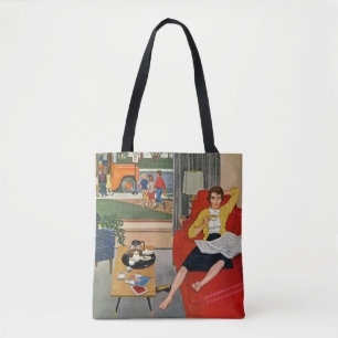 Bolso De Tela Descanso para tomar café de la mañana